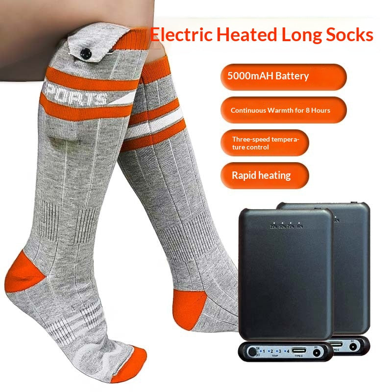 Chaussettes chaudes de ski de plein air pour hommes