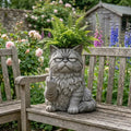 Pot de fleurs à doigts moyens pour animaux de métier de résine créative