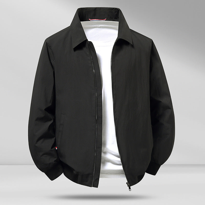 Veste Lapel Homme Printemps Automne Vêtements de dessus