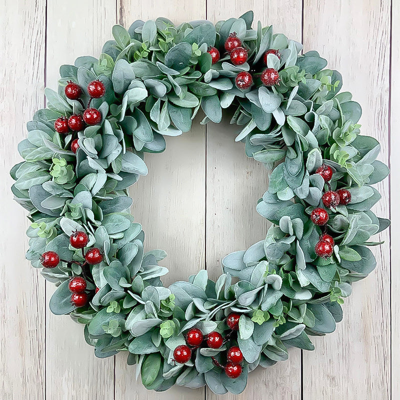 La couronne décorative de Pâques et de Noël