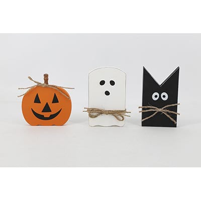 Ensemble de 3 décorations de table de vacances d'Halloween