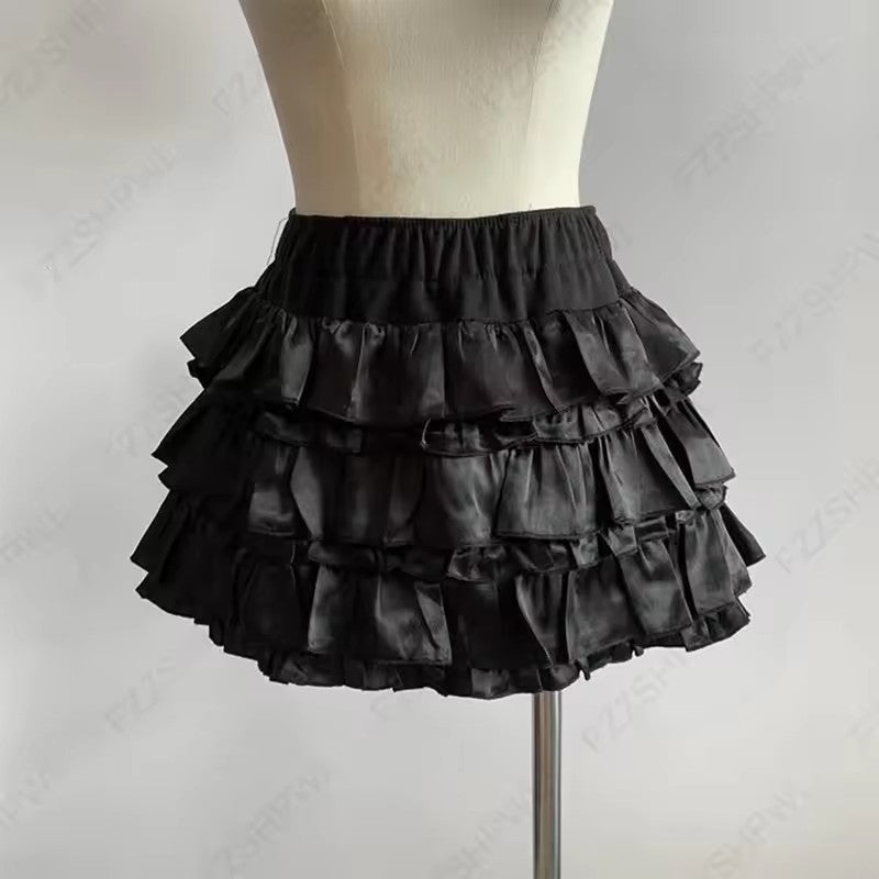 Leopard-print Jupe ultra-stretchy style gaine pour les filles