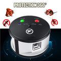 Répulsif à ultrasons anti- Rodent ABS Round Mouse Repeller Répulsif Pestif multifonctionnel
