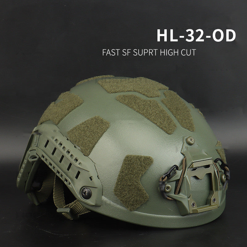 Casque tactique Solid Color Version complète de protection