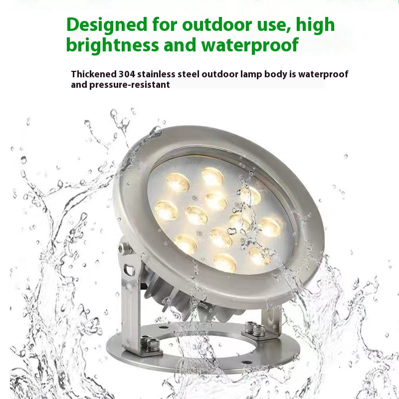 Fontaine extérieure conduit Piscine Lampe sous-marine