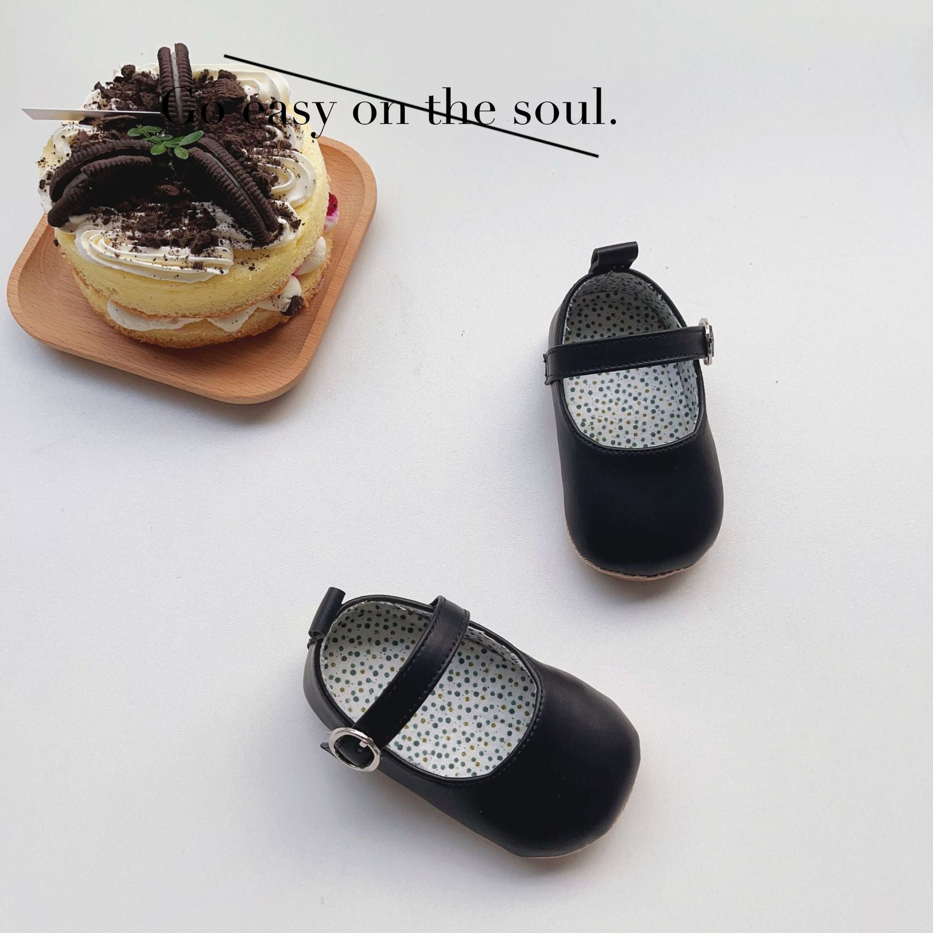 Bébé fille Tout-petit Chaussures cuir chaud Velcro