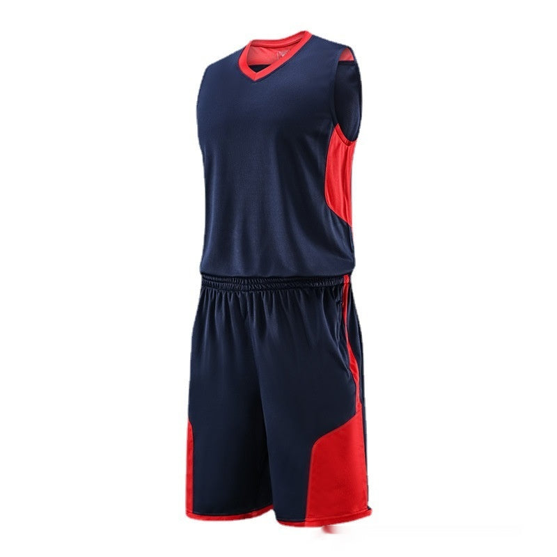 Basketball wear Suit Training Competition Team Uniform Team Vest Printed Breathable Sports