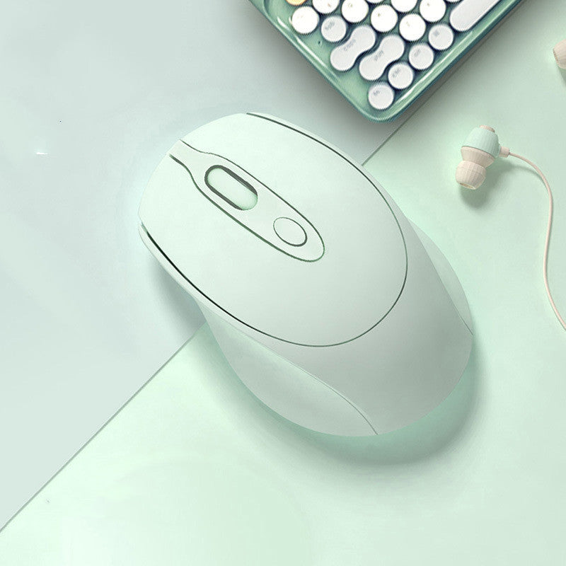 Accessoires d'ordinateur de souris photoélectriques sans fil Bluetooth Mute rechargeable