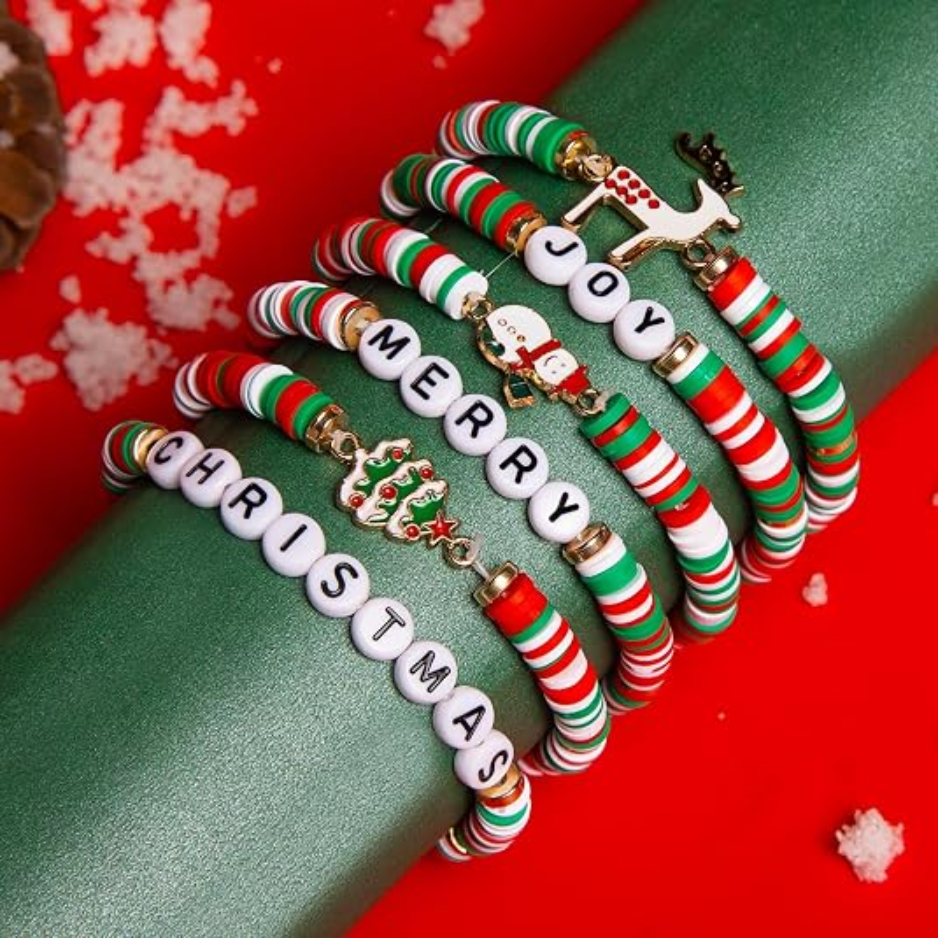 Set de bracelets de Noël 6PCS