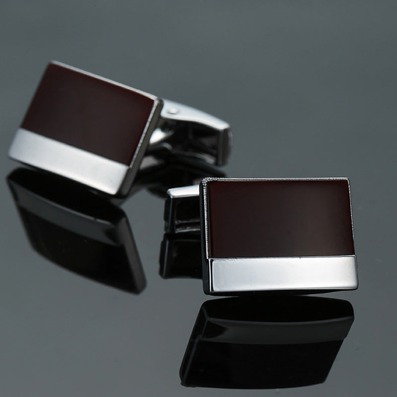 Men's Enamel Craft Vintage Collection Cube Cufflinks