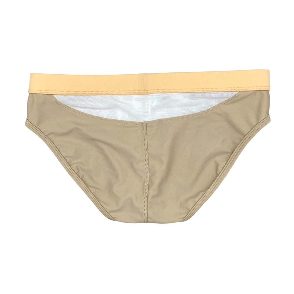 Retour Coupe Mesh Trunks de natation pour hommes Basse taille Sexy Springs Triangle