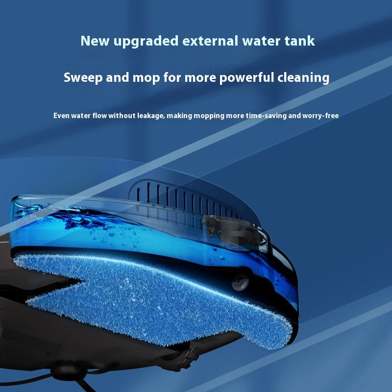 Robot de balayage ménager Soupe de balayage automatique Mop intégré avec réservoir d'eau