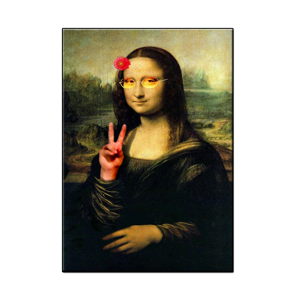 Affiche de toile d'art modèle Mona Lisa