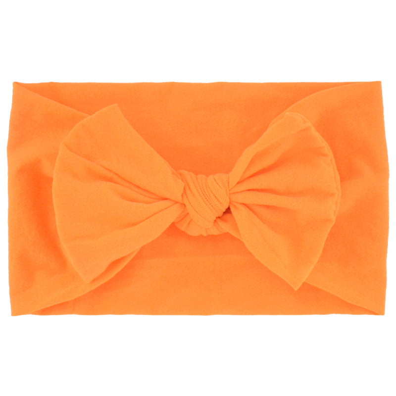 Bandes de tête Super Stretchy Soft Knot avec arcs de cheveux Tête Wrap Accessoires de cheveux pour nouveau-né B