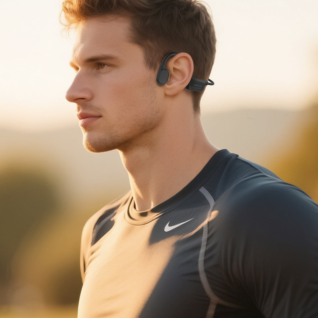 True Bone Conduction Bluetooth Casques de sport