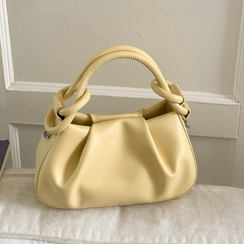 Sac à bandoulière plissé minimaliste Niche