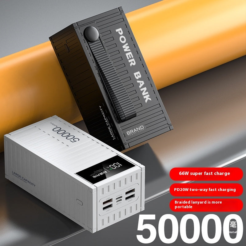Banque de puissance de conteneur à charge super rapide 66W