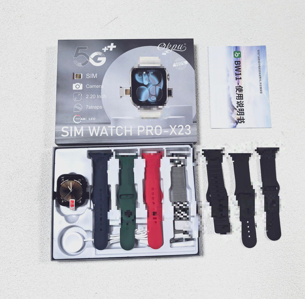 Smartwatch Multi-Strap Kit avec charge magnétique