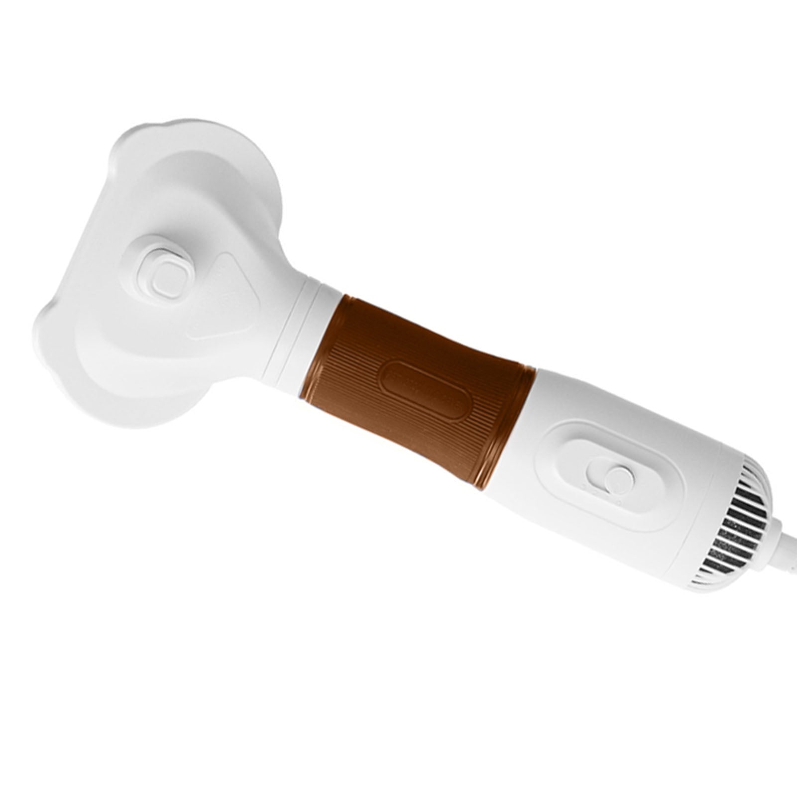 Sèche-cheveux pour animaux de compagnie avec brosse slicker faible bruit 600W 3 température réglable 3 en 1