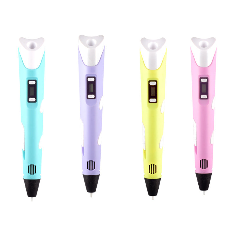 Ensemble de jouets de brosses tridimensionnelles 3D pour enfants