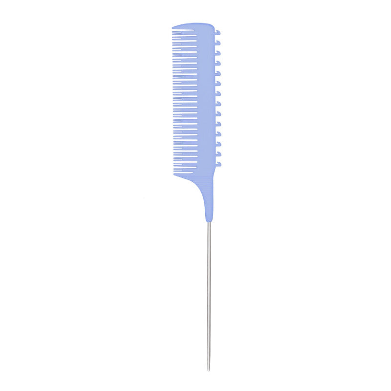 Huile Tête Cheveux Salon Barber Boutique Coiffure Pointée Tail en plastique avec peigne à teinture crochet