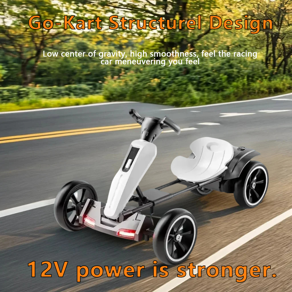 12V Pédale électrique pour enfants Go Kart