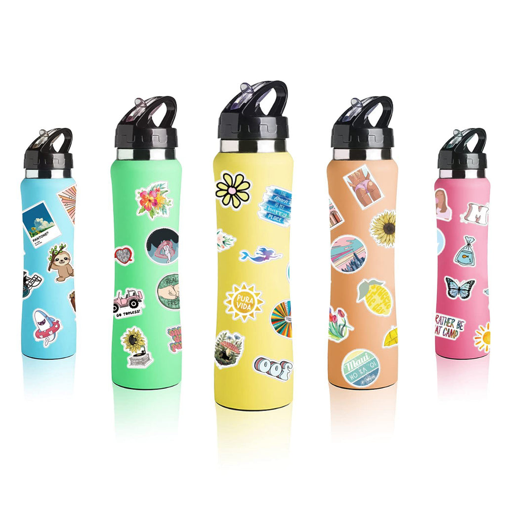 Stickers Style 200 pièces Bricolage décoratif notebook de bagages Etiquette imperméable