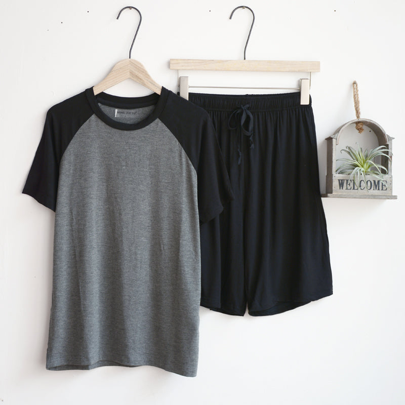 Ensemble modal de pyjamas d'été pour hommes