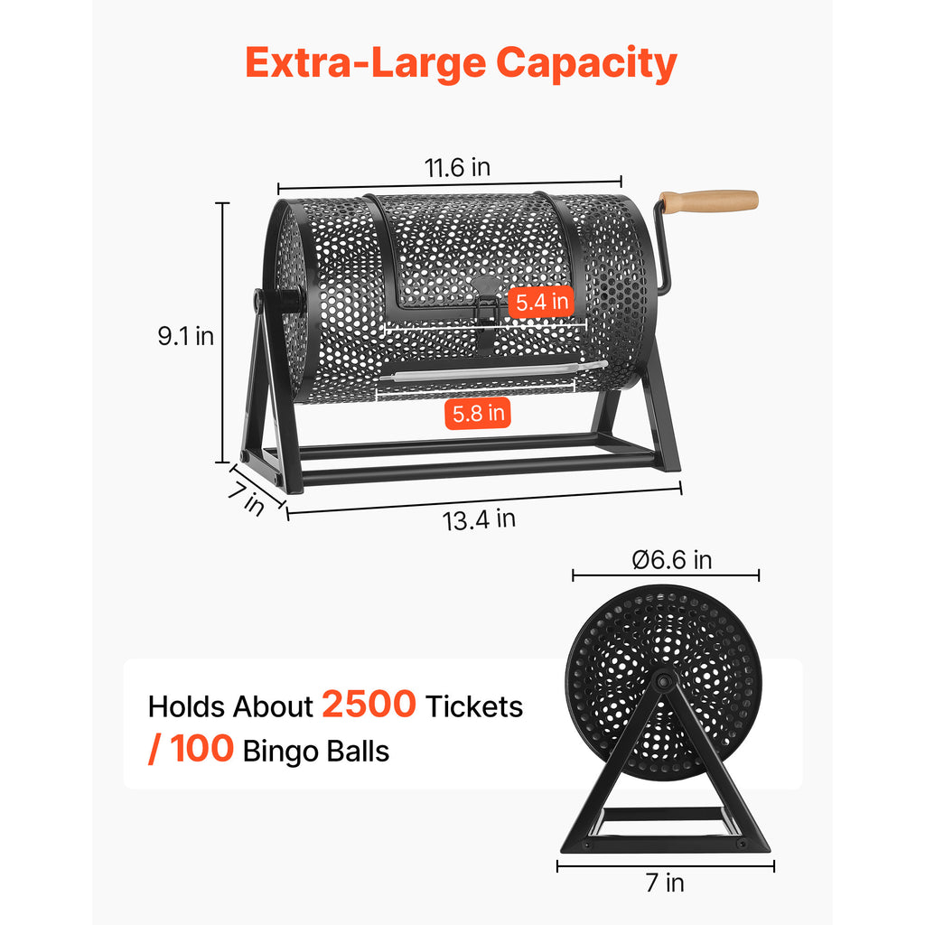Raffle Ticket Spinner