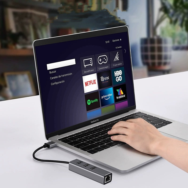 Adaptateur réseau USB Gigabit avec USB 30 à RJ45 pour ordinateurs portables