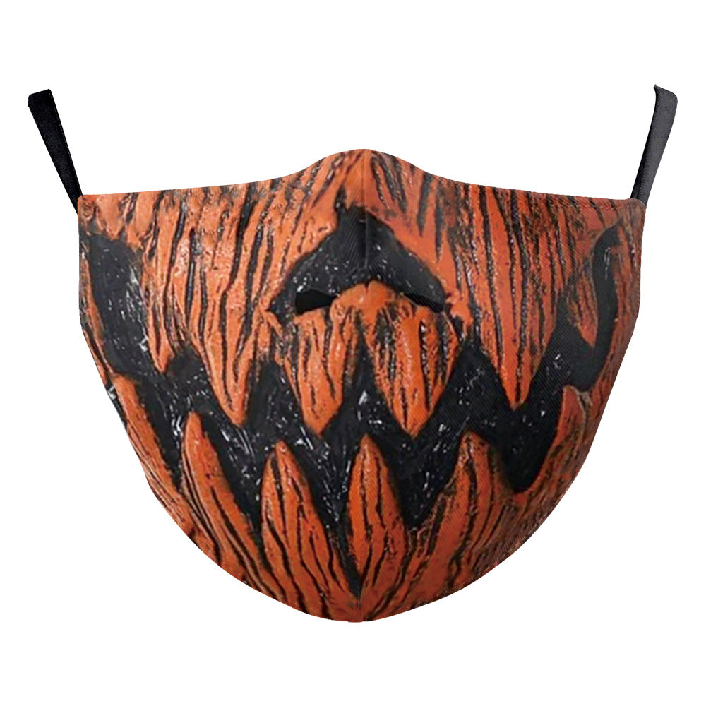 Impression numérique Clown d'Halloween Drôle Double masque de poussière extérieure