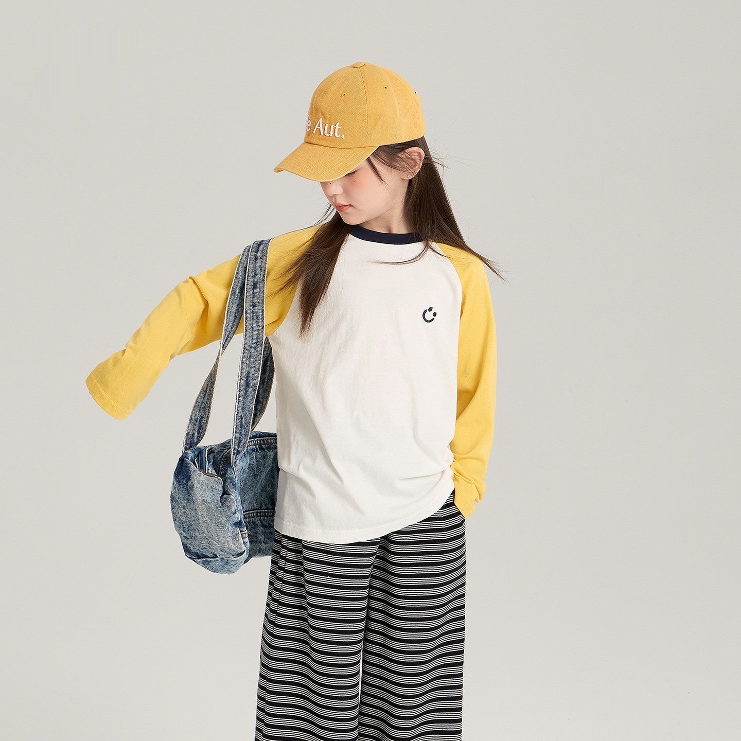 Top de coton élégant pour les petites filles