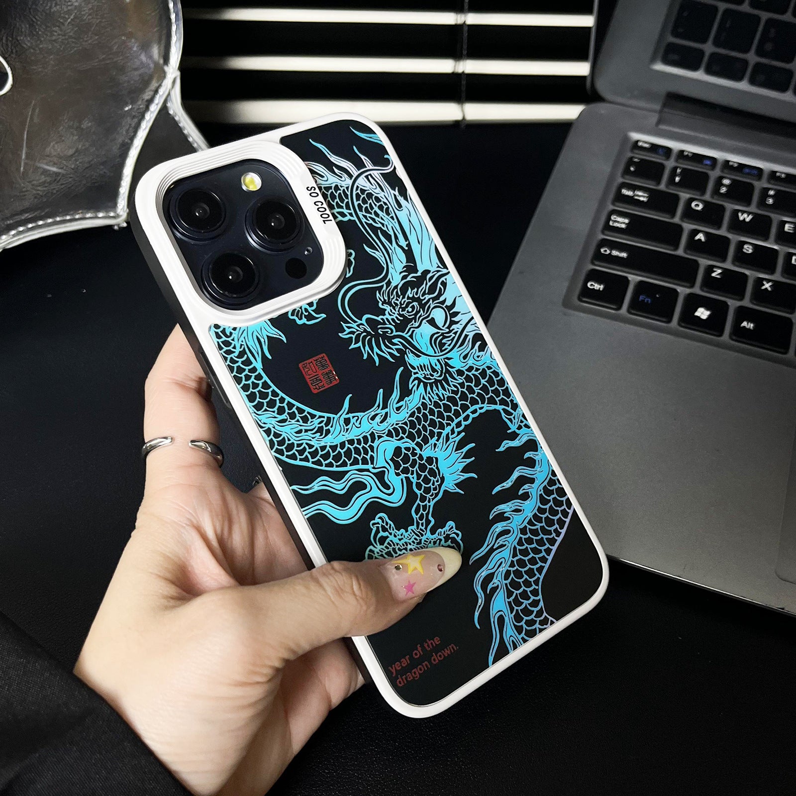 Coque de téléphone lumineux coloré Patterns personnalisés