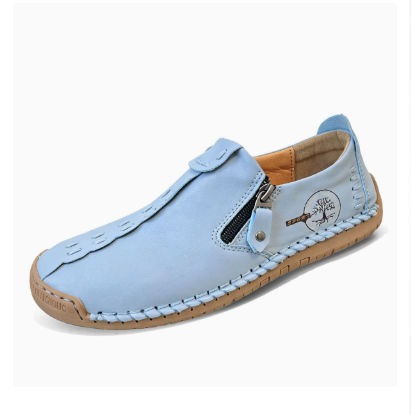 Chaussures de Bonnet Casual Homme Mode Zip sur Pieds