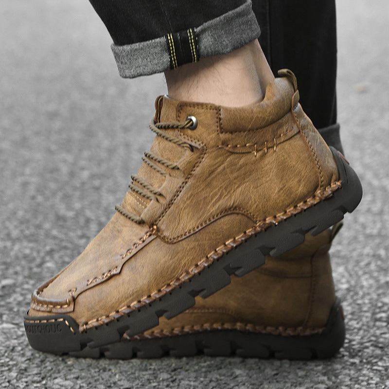 Chaussure de coton casual rétro homme