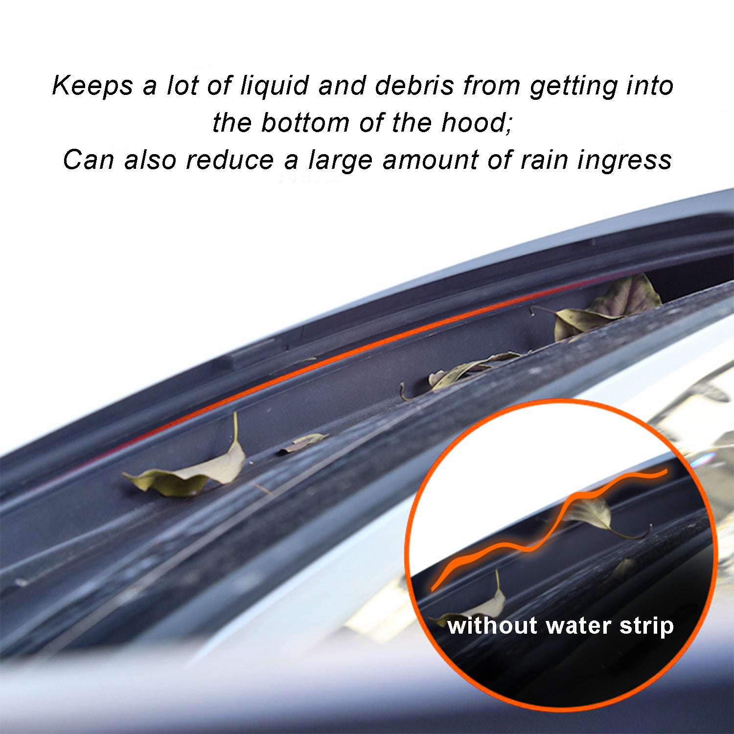 Bande imperméable pour le capot avant du modèle Tesla Y 3