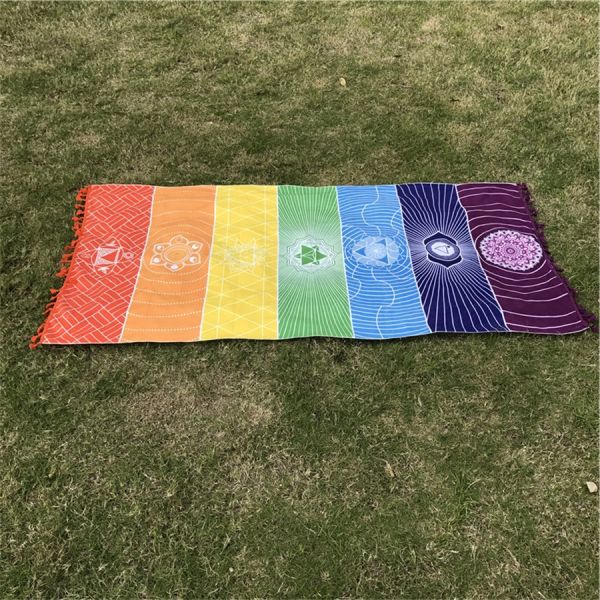 Meilleure qualité en coton Mandala Blanket