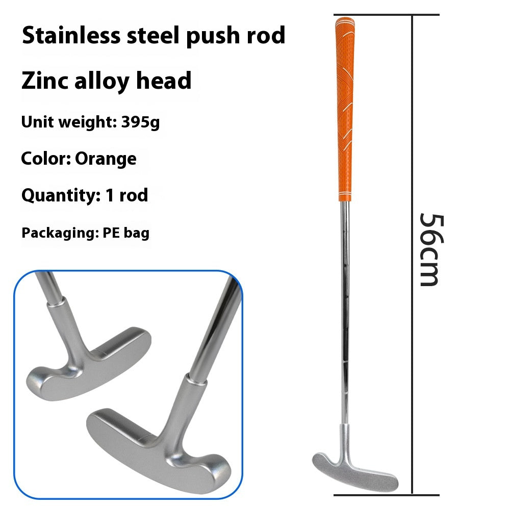 Golf Putting Rod Acier inoxydable Club Manche double face partagée