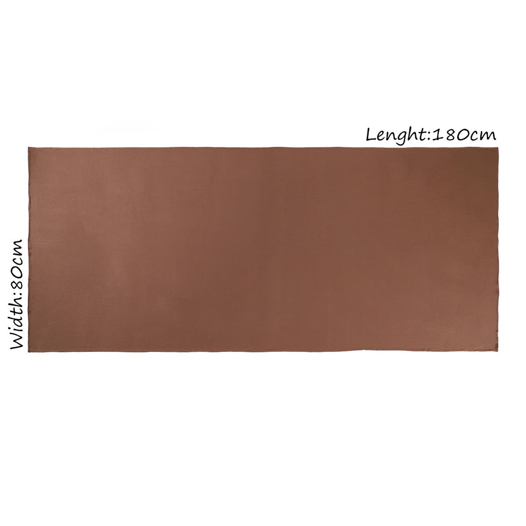 Plain solid color mercerized cotton fabric