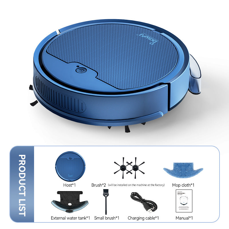 Robot de balayage ménager Soupe de balayage automatique Mop intégré avec réservoir d'eau