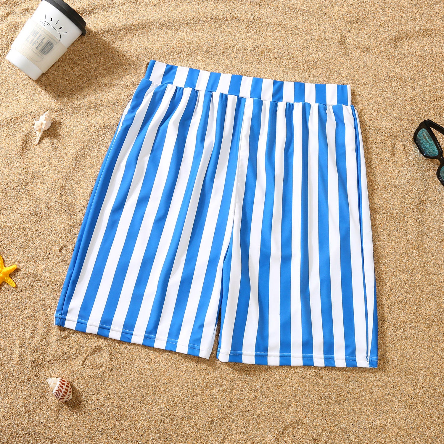 Maillot de bain Bikini bleu et blanc