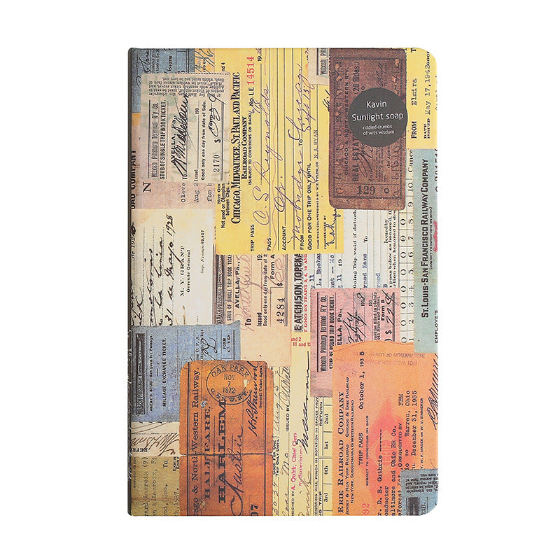 Personnalité créatif papier kraft illustration d'humeur carnet