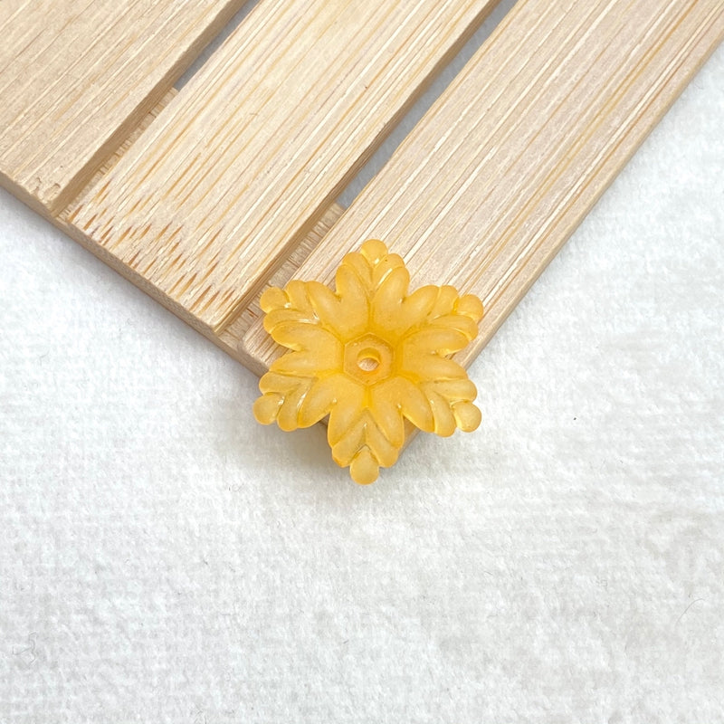 Matte Acrylic Snowflake Spacers