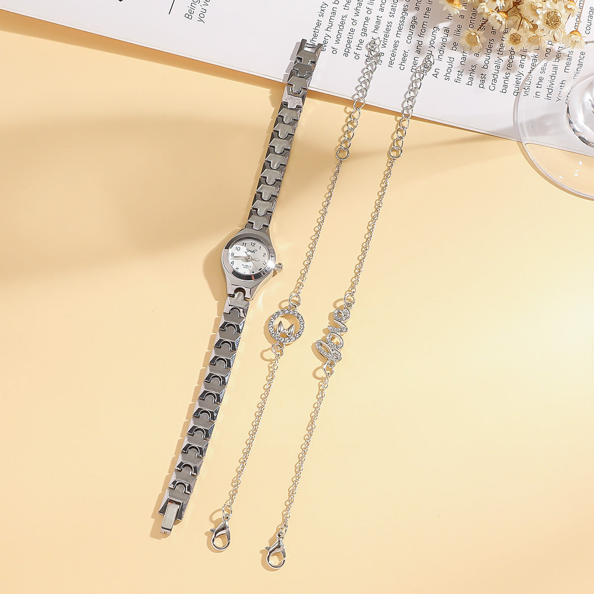 Bracelet en acier fashionable pour femmes