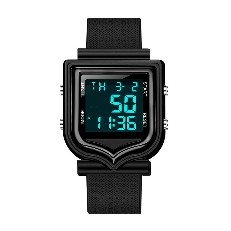 Montre de sport de plein air carré mode