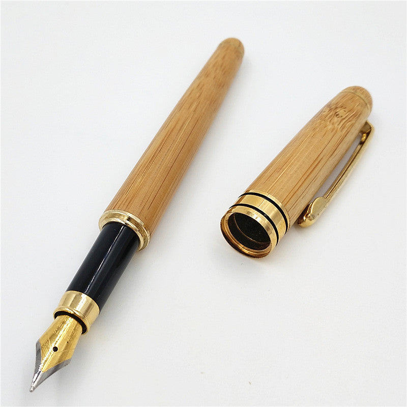 Set de stylo signature en bambou