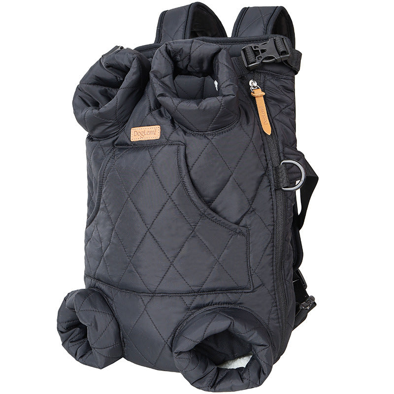 Sac à dos extérieur pour chien Sac à matelas épais d'hiver