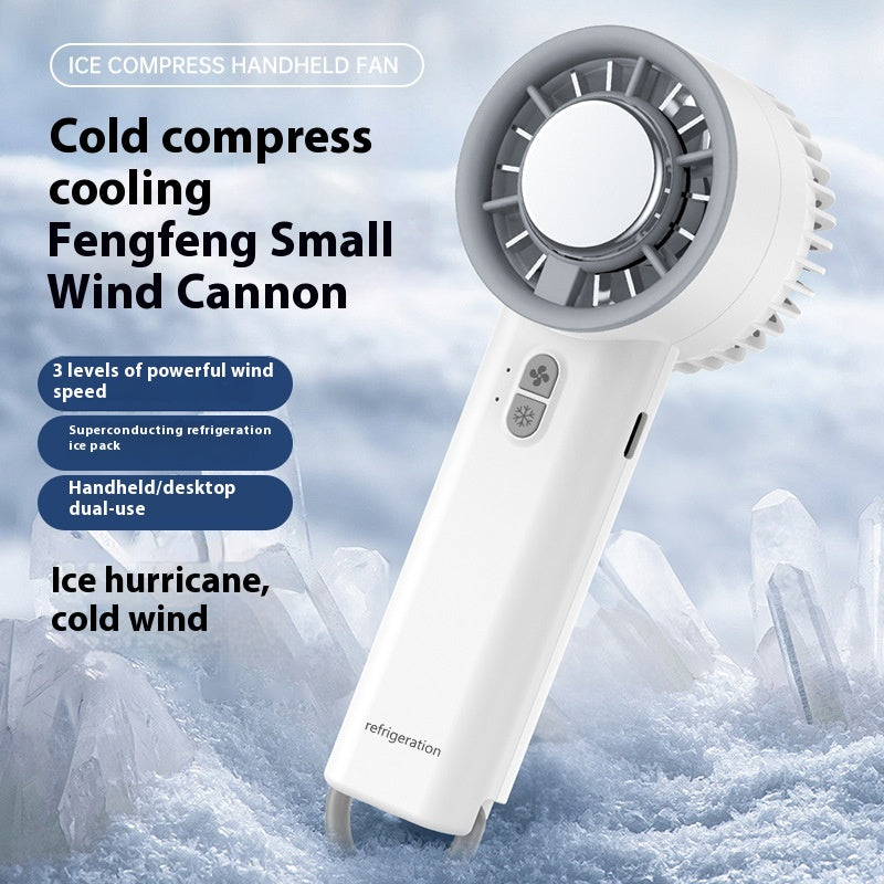 Ventilateur portatif de refroidissement à glace semi-conducteur