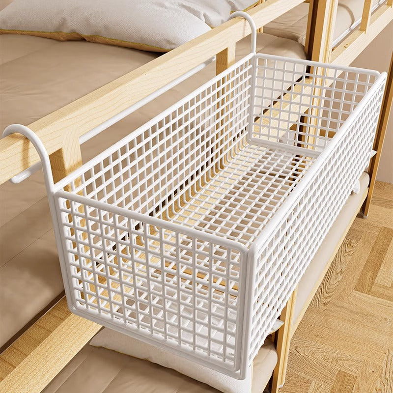 Panier suspendu côté lit avec rack de rangement Crochets