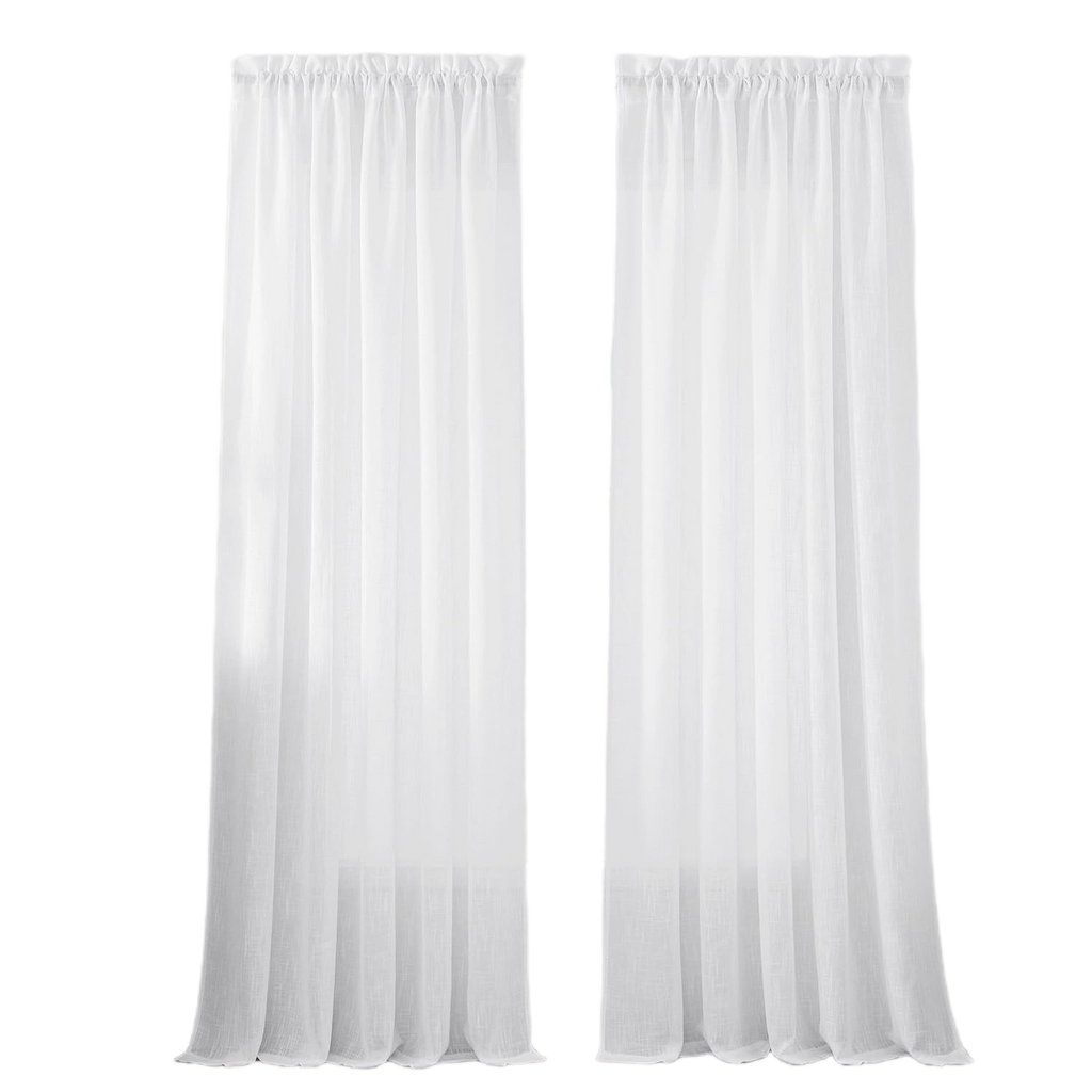 Set de panneau de rideau de fenêtre à 2 pièces